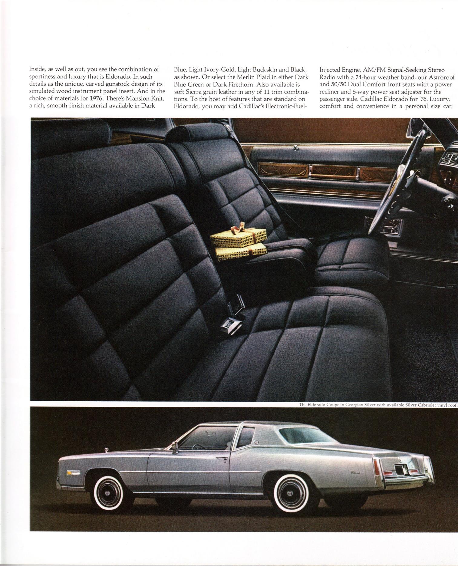 1976 Cadillac Brochure Page 24